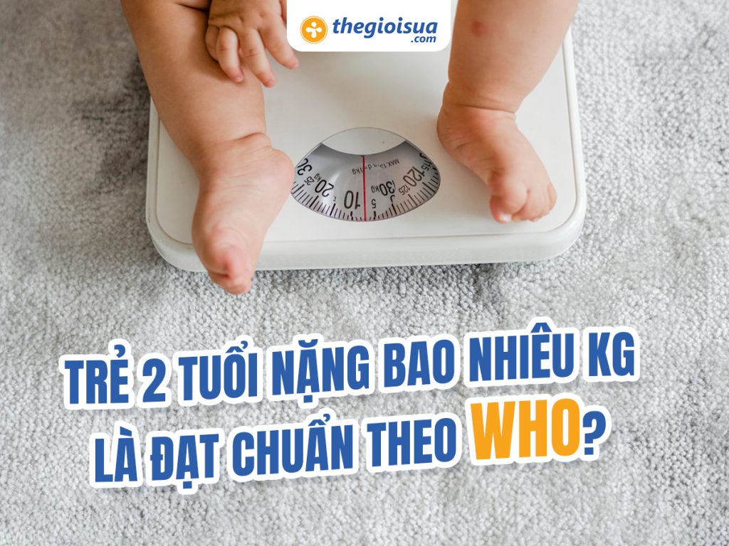 Trẻ 2 Tuổi Nặng Bao Nhiêu Kg Là Đạt Chuẩn Theo WHO?
