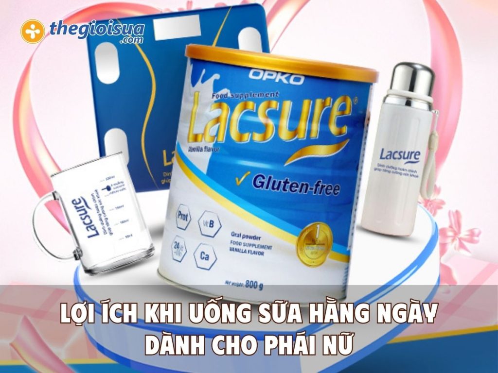 Lợi Ích Khi Uống Sữa Hằng Ngày Dành Cho Phái Nữ