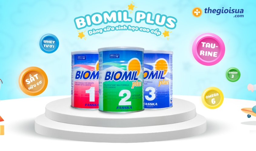 Gioi thieu ve sua Biomil Thuong hieu sua uy tin tu Bi