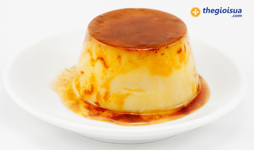 Banh flan mem min