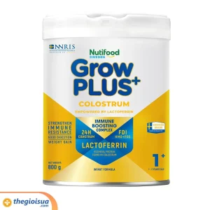 Sữa bột Grow Plus+ colostrum Lactoferrin 1+ 800g (từ 1-2 tuổi)
