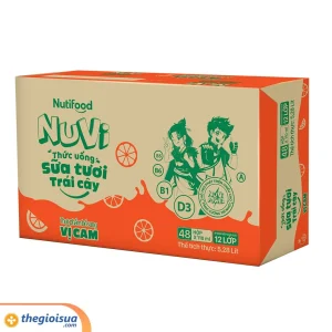 Sữa uống NuVi hương Cam 110ml