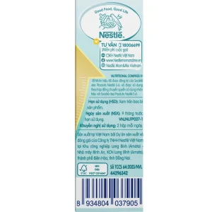 Sữa dinh dưỡng pha sẵn Nan Grow 180ml (thùng 6 lốc, lốc 4 hộp)