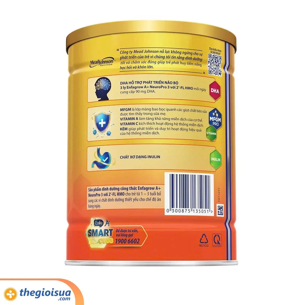 Sữa bột Enfagrow A+ Neuropro 3 HMO