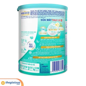 Sữa bột Nan Optipro Plus 2 mẫu mới hàng nhập khẩu sản xuất tại Thuỵ Sĩ