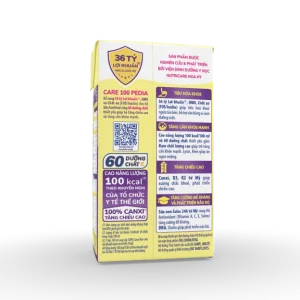 Sữa Dinh Dưỡng Pha Sẵn Care 100 pedia 110ml