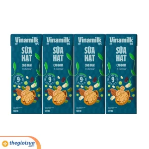 Sữa hạt cao đạm ít đường Vinamilk 180ml
