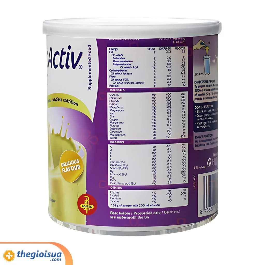 Thực phẩm cho chế độ ăn đặc biệt FontActiv diaBest Vanilla 800g