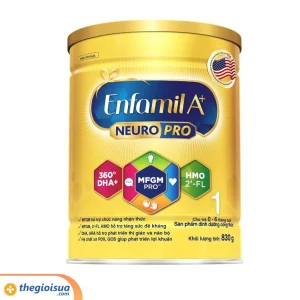 Sữa bột Enfamil A+ Neuropro 1 HMO