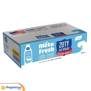 Sữa tươi MetaFresh lợi khuẩn 4*180ml