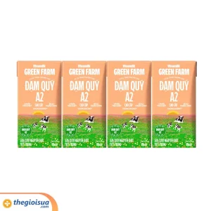 Sữa tươi tiệt trùng nguyên chất Green Farm A2 110ml