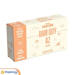 Sữa tươi tiệt trùng nguyên chất Green Farm A2 110ml