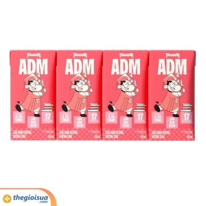 Sữa tươi Vinamilk ADM hương dâu 110ml
