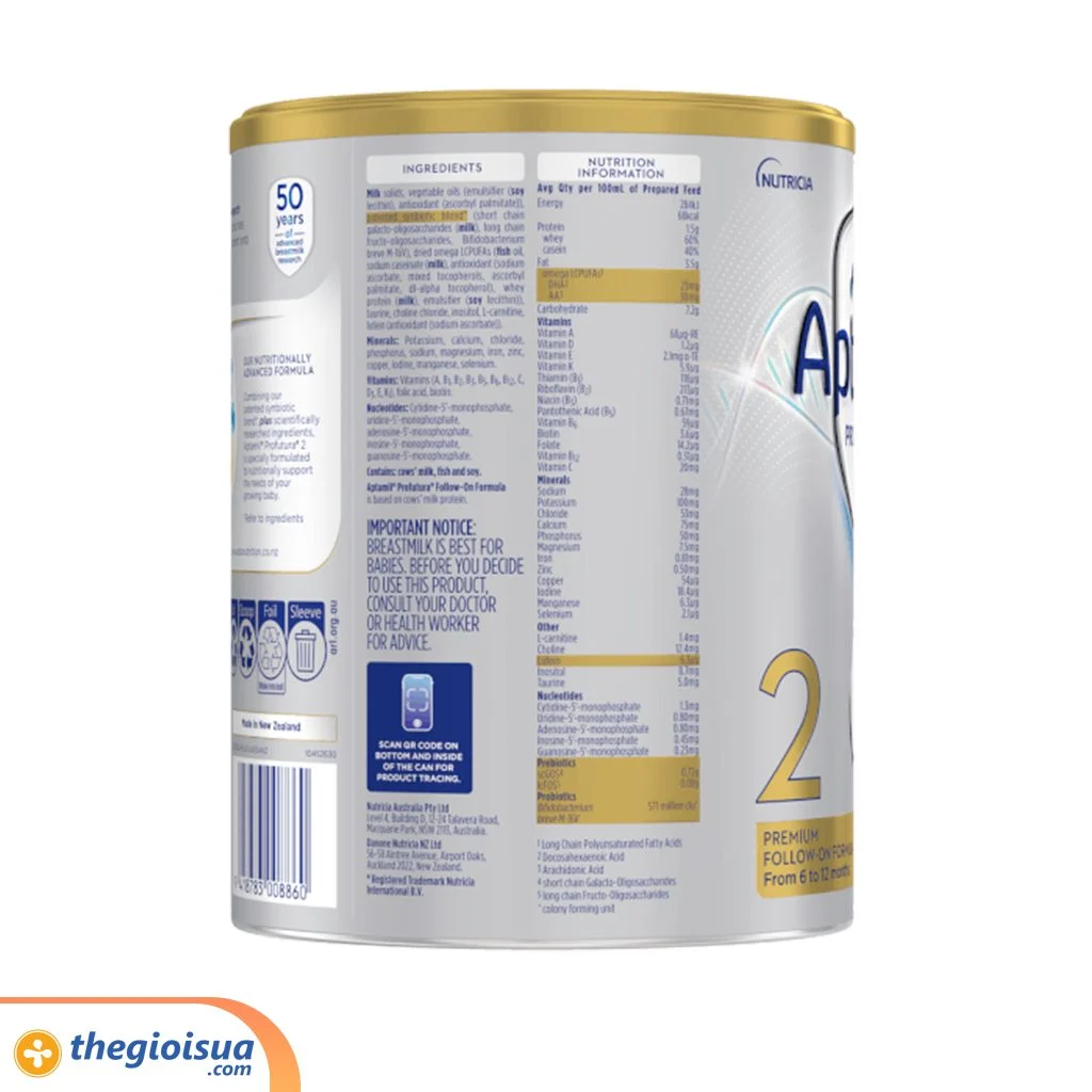 Sữa bột Aptamil Profutura Follow-on Formula From (6 – 12 months)