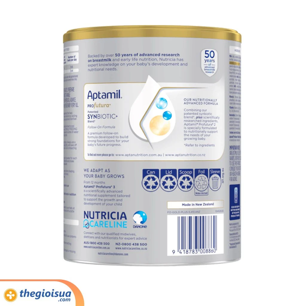 Sữa bột Aptamil Profutura Follow-on Formula From (6 – 12 months)