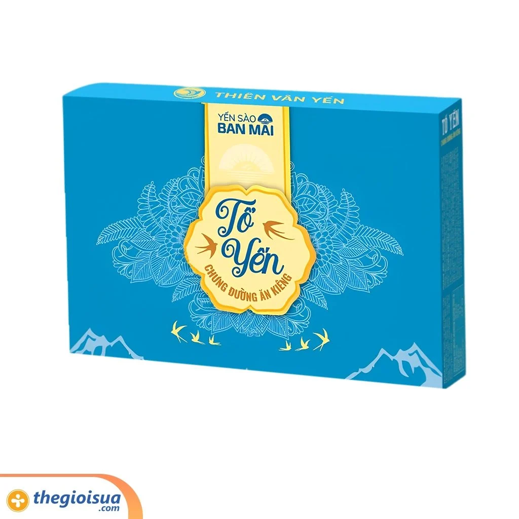 Yến sào Ban Mai – Tổ yến chưng đường ăn kiêng – Yến tươi 1.8g 6x70ml