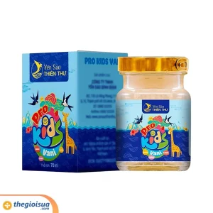 Yến sào Thiên Thư - Pro Kids hương Vani - Yến tươi 1.5g 70ml