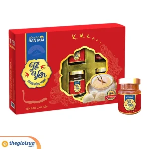 Yến sào Ban Mai - Tổ yến chưng đông trùng - Yến tươi 1.8g 6x70ml