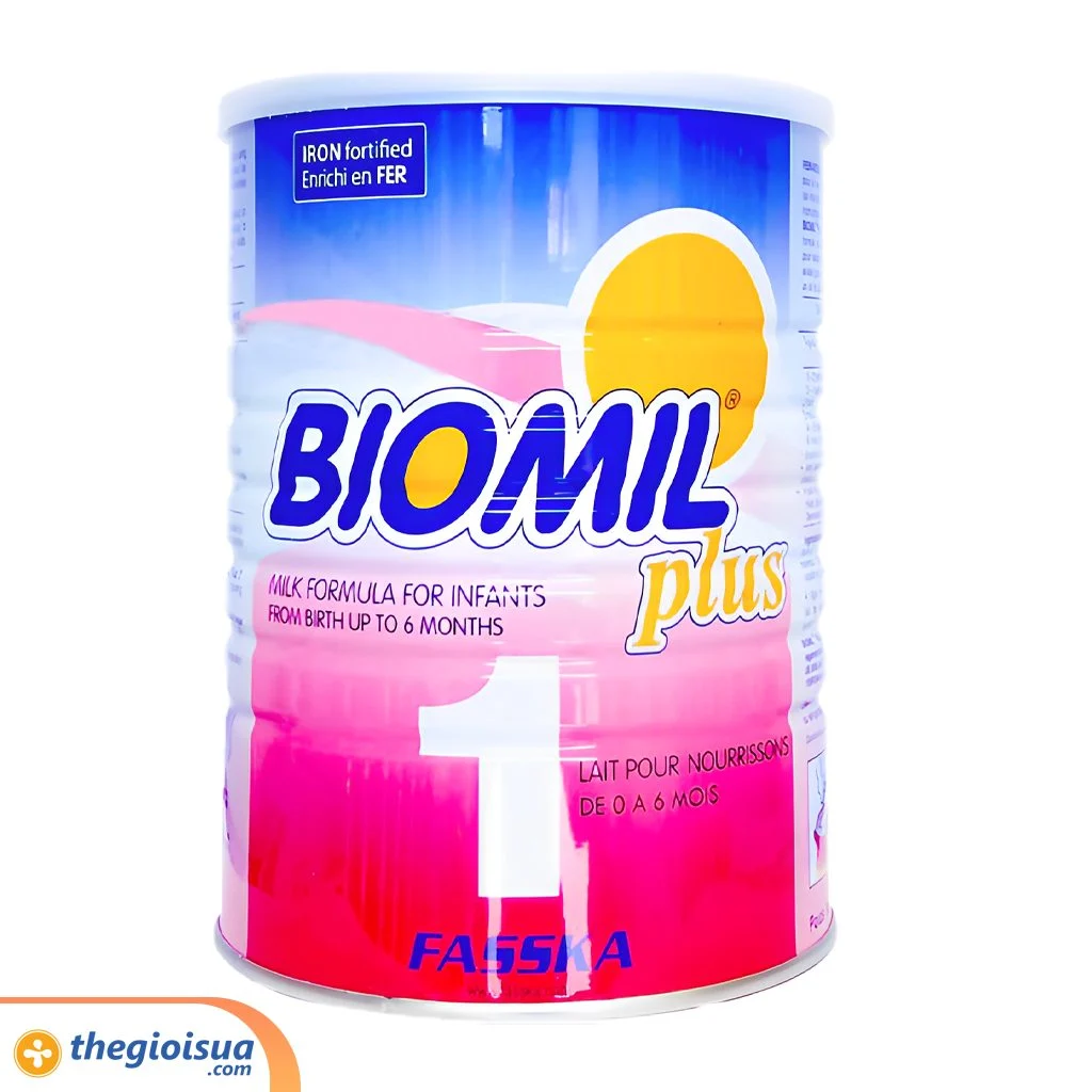 Sữa bột Biomil Plus 1 cho bé (0-6 tháng)