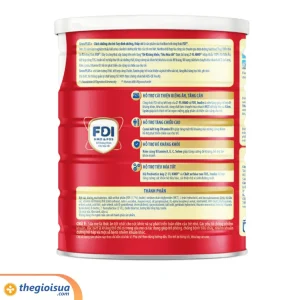 Sữa bột Nuti Grow PLUS đỏ 1+ 1,5kg (từ 1 tuổi)