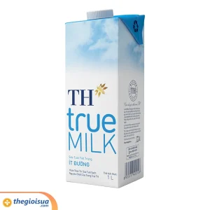 Sữa tươi tiệt trùng TH ít đường 1L