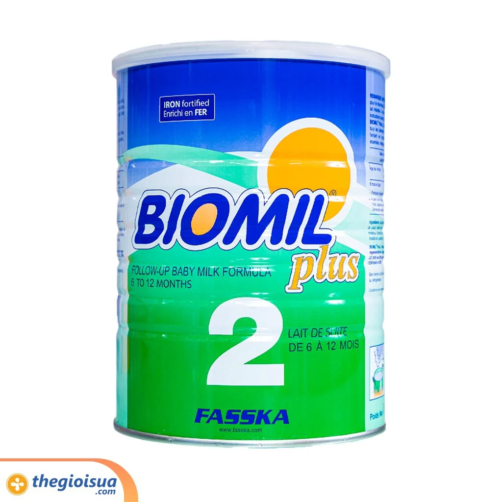 Sữa bột Biomil Plus 2 cho bé (trên 6 tháng)