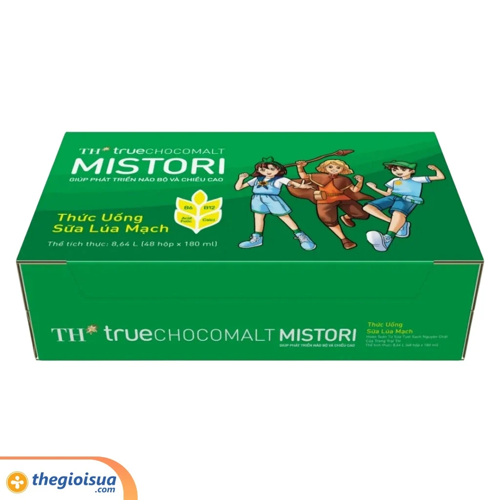 Sữa lúa mạch TH MISTORI 180ml