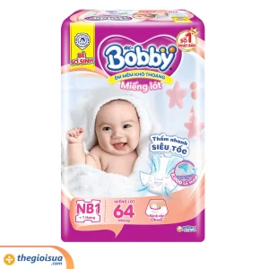 Miếng lót Bobby Newborn 1 - 64 miếng