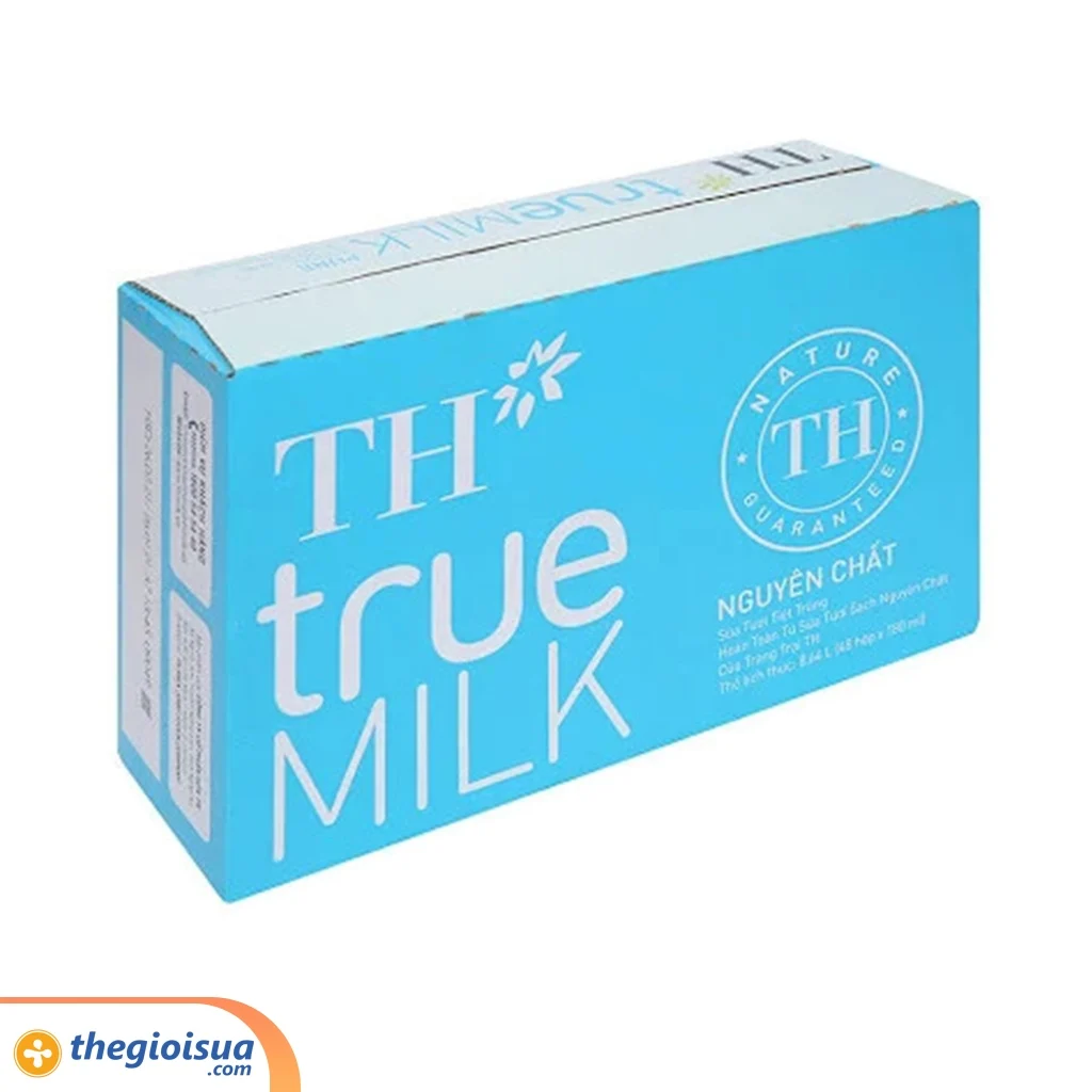 Sữa tươi tiệt trùng TH nguyên chất 180ml