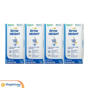 Sữa dinh dưỡng pha sẵn Nuvi Grow Height 110ml