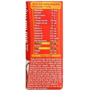 Sữa Ovaltine lúa mạch x2 canxi socola 110ml