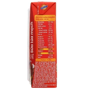 Sữa Ovaltine lúa mạch x2 Canxi Socola 180ml