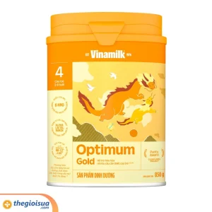 Sữa bột Optimum Gold 4 850g mẫu mới