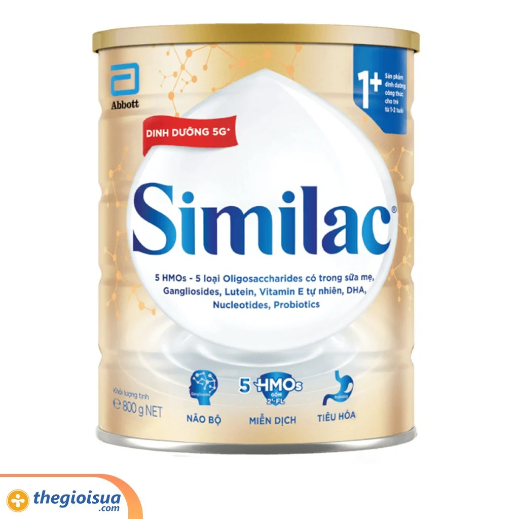 Sữa bột Similac 1+ 800g (Từ 1 – 2 tuổi)