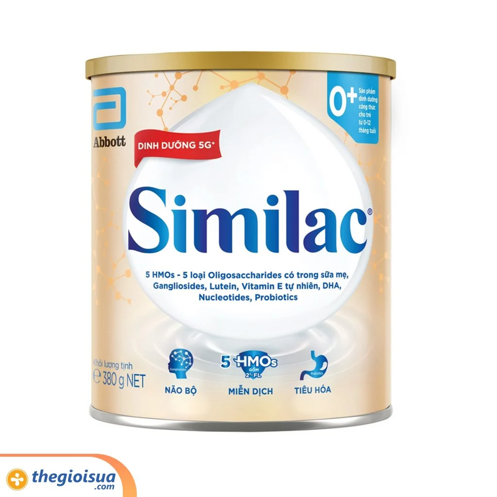 Sữa bột Similac (Gangliosides) 0+ (0 -12 tháng)
