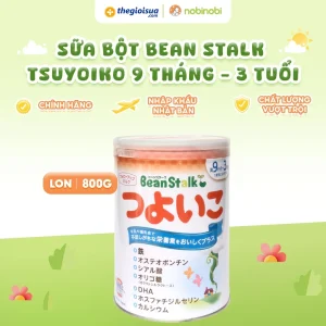 Sữa bột công thức Bean Stalk Tsuyoiko (9 tháng - 3 tuổi) 800g