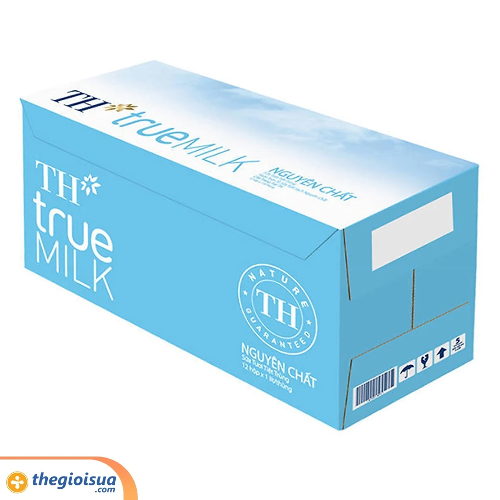 Sữa tươi tiệt trùng TH nguyên chất 1L