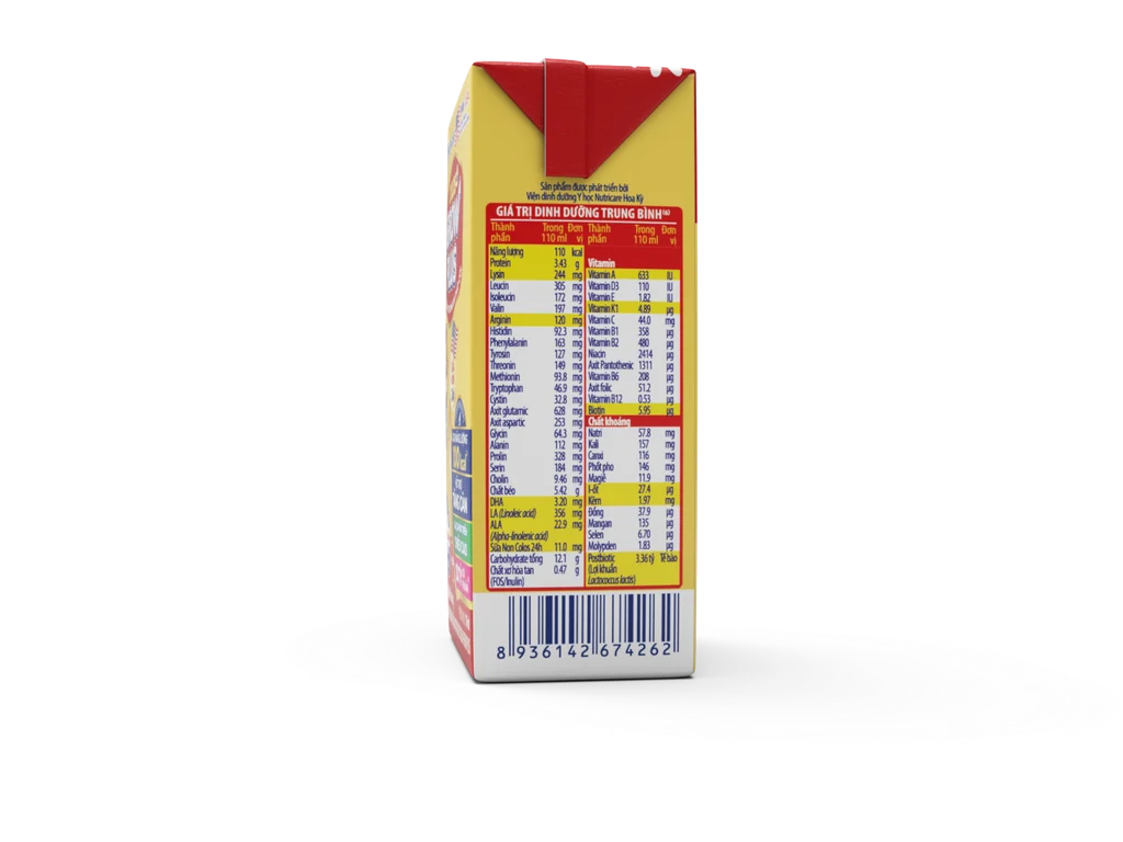 Sữa nước Nutricare colos 24H grow plus 110ml từ 1 tuổi