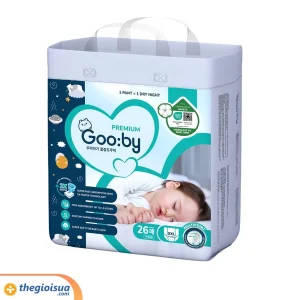 Bỉm quần Goo:by Premium size XXL 26 miếng (cho bé 14 - 20kg)