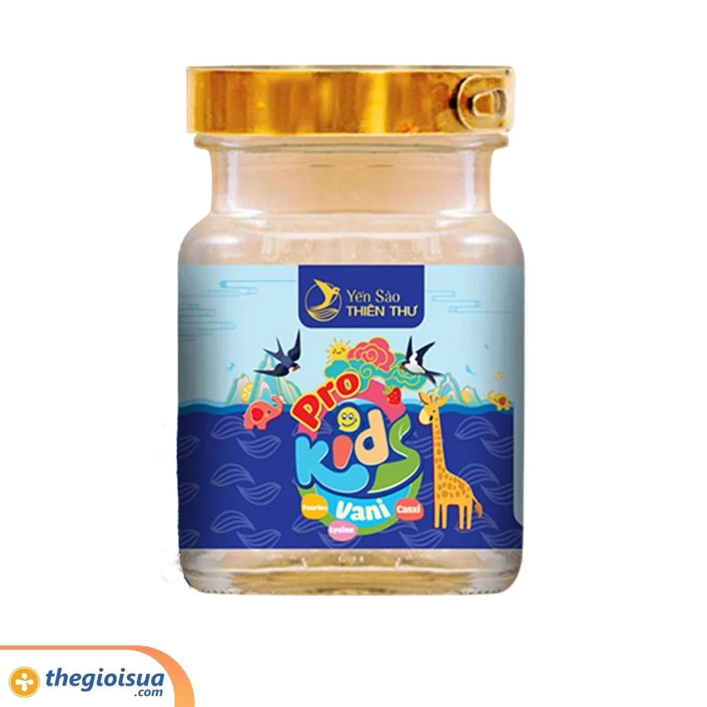 Yến sào Thiên Thư – Pro Kids hương Vani – Yến tươi 1.5g 70ml