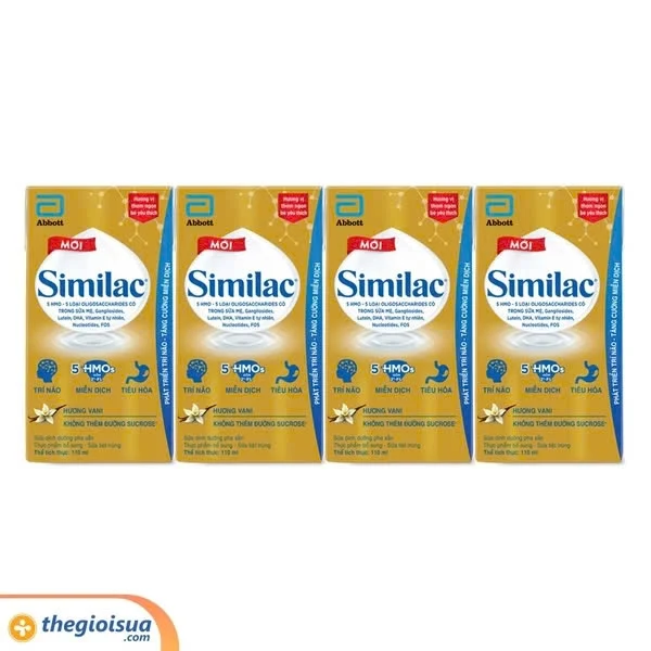 Sữa tiệt trùng Similac 110 ml (Combo 11H+1H)