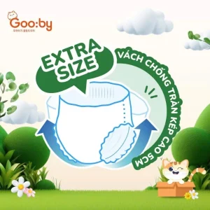 Tã quần Gooby Extra size L 50 miếng (cho bé 9-14kg)