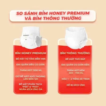 Bỉm HONEY, dạng quần lót
