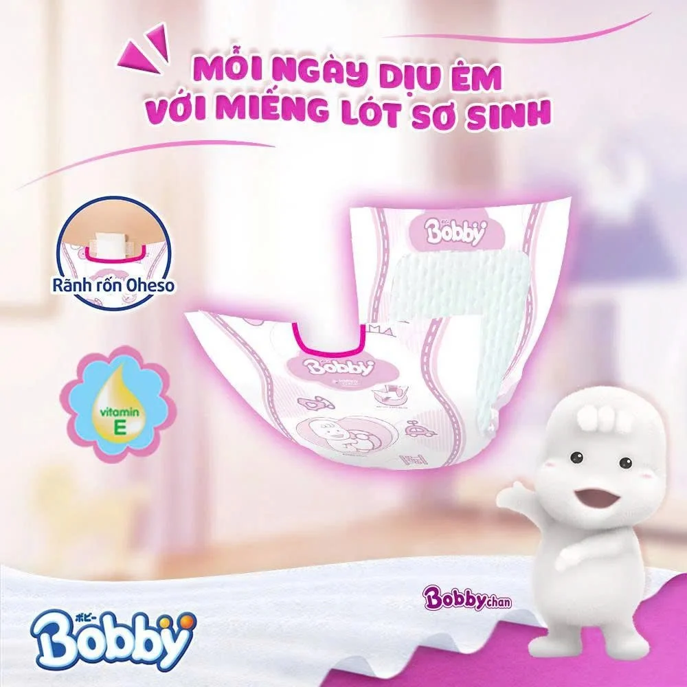 Miếng lót Bobby Newborn 2 – 60 miếng