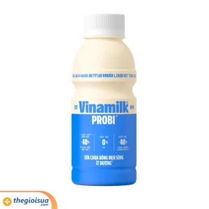 Sữa chua uống men sống ít đường Vinamilk Probi 400ml