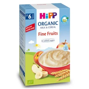 Bột Hipp Bắp, sữa, hoa quả 250g