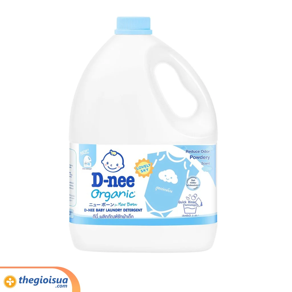 Nước giặt Dnee 3L Xanh – Lovely Sky
