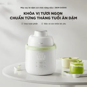 Máy xay nấu thức ăn 0.35L Bear BFM-045KN