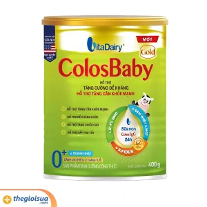 Sữa bột dinh dưỡng công thức ColosBaby Gold 0+ 400g