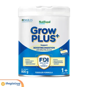 Sữa bột Growplus 1+ XANH NHẠT 800G (1-2 tuổi)
